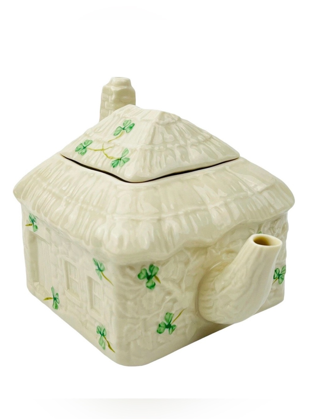Belleek Irish Cottage Teapot